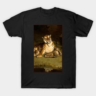 Tiger and Cubs by Gerome T-Shirt